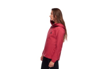 Image of Black Diamond Fineline Stretch Rain Shell - Womens, Wild Rose, Medium, APG3E86012MED1
