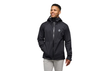 Image of Black Diamond Fineline Stretch Shell - Mens, Black, Small, AP7450380002SML1