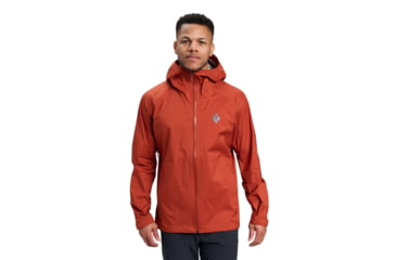 Image of Black Diamond Fineline Stretch Shell - Mens, Burnt Sienna, Medium, AP7450386044MED1