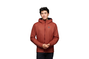 Image of Black Diamond First Light 1.0 Stretch Hoody - Mens, Iron Red, Small, AP7522656053SML1
