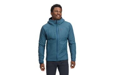 Image of Black Diamond First Light 2.0 Stretch Hoody - Mens, Midnight Blue, Small, AP7522634034SML1