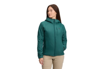 Image of Black Diamond First Light 2.0 Stretch Hoody - Womens, Deep Woods, Small, AP7522643062SML1