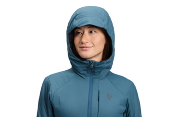Image of Black Diamond First Light 2.0 Stretch Hoody - Womens, Midnight Blue, Extra Small, AP7522644034XSM1