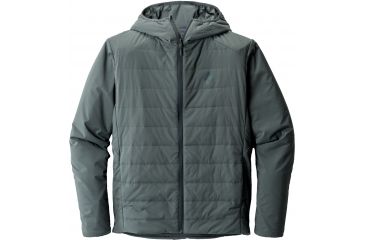 Image of Black Diamond First Light Hooded Alpine Jacket - Men's, Small, Adriatic, APY4FG455SML1