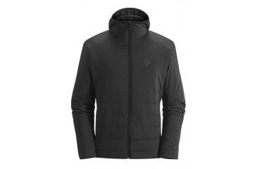Image of Black Diamond First Light Hooded Alpine Jacket - Men's, Extra Large, Smoke, APY4FG022XLG1