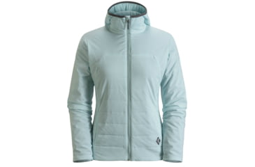 Image of Black Diamond First Light Insulated Hoodie - Women's, Large, Glacial Blue, APE2SY449LRG1