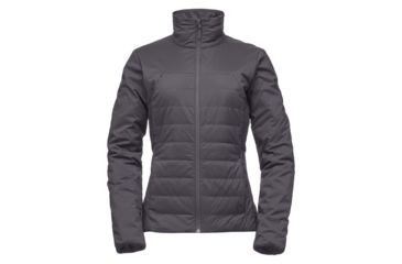 Image of Black Diamond First Light Womens Jacket, Smoke, Extra Small, APHZ9K022XSM1