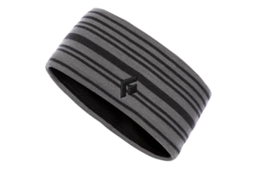 Image of Black Diamond Flagstaff Headband, Smoke/Ash Stripe, One Size, AP7240009076ALL1