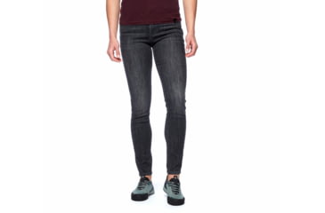 Image of Black Diamond Forged Denim Pants - Womens, Carbon Wash, 8, AP75002100540081