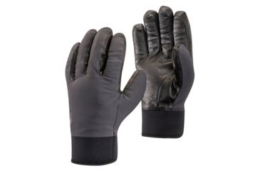 Image of Black Diamond HeavyWeight Softshell Glove - Unisex, SMOKE, Large, BD801464SMOKLG 1