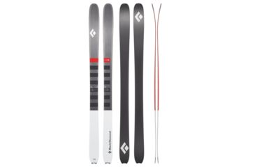 Image of Black Diamond Helio 95 Ski, Red, 183cm, BD11511200001831