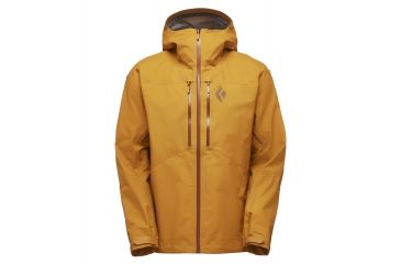 Image of Black Diamond Helio Mens Alpine Shell Jacket, Curry, Large, APET73722LRG1