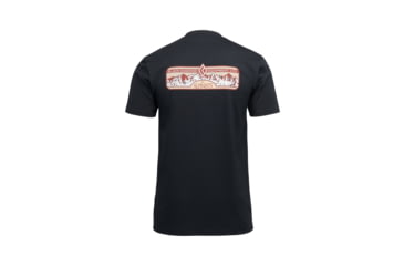 Image of Black Diamond Heritage Alpinist Short Sleeve Tee - Mens, Black, Medium, AP7524670002MED1