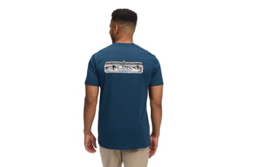 Image of Black Diamond Heritage Alpinist Short Sleeve Tee - Mens, Indigo, Small, AP7524674013SML1