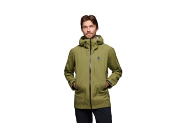 Image of Black Diamond Highline Stretch Shell - Mens, Crag Green, Extra Large, AP7420103040XLG1