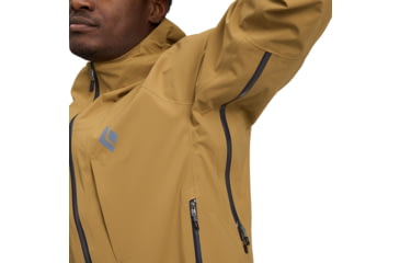 Image of Black Diamond Highline Stretch Shell - Mens, Flax, Extra Large, AP7420102021XLG1