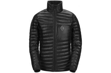 Image of Black Diamond Hot Forge Eiderdown Jacket - Men's-Black-X-Small