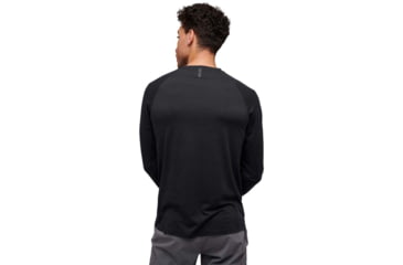 Image of Black Diamond Lightwire LS Tech Tee - Mens, Black, Medium, AP7530900002MED1