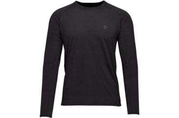 Image of Black Diamond Lightwire LS Tech Tee - Mens, Black, Medium, AP7530900002MED1