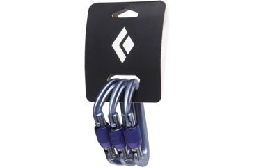Image of Black Diamond Liteforge Screwgate 3 Pack, Gray, BD2102491003ALL1