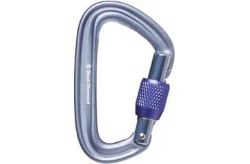 Image of Black Diamond Liteforge Screwgate Carabiner, Gray, BD2102481003ALL1
