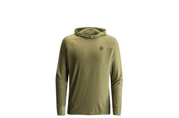 Image of Black Diamond LS Alpenglow Hoody Mens, Burnt Olive, Extra Large APTWX4330XLG1