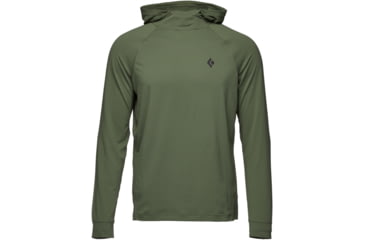 Image of Black Diamond LS Alpenglow Hoody - Mens, Tundra, Small, AP7520203010SML1