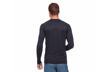Image of Black Diamond LS Rhythm Tee - Mens, Black, Medium, AP7520040002MED1