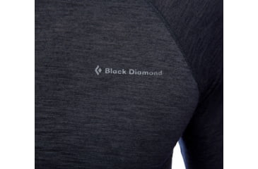 Image of Black Diamond LS Rhythm Tee - Mens, Black, Medium, AP7520040002MED1