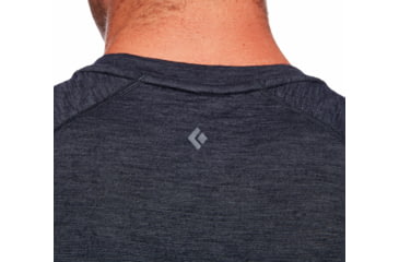 Image of Black Diamond LS Rhythm Tee - Mens, Black, Medium, AP7520040002MED1