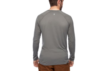 Image of Black Diamond LS Rhythm Tee - Mens, Nickel, Extra Large, AP7520041005XLG1