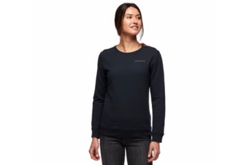 Image of Black Diamond LS Vista Crew - Womens, Eclipse, Small, AP7300764011SML1