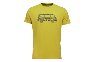 Image of Black Diamond M Vantastic Tee - Mens, Sulphur, Large, AP7300467006LRG1