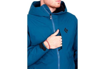 Image of Black Diamond Mission Down Parka - Mens, Medium, Midnight, APIYU6407MED1