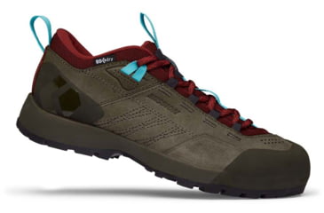 Image of Black Diamond Mission Leather LW WP Approach Shoes - Womens, Malted/Grenadine, 6, BD58003394260601