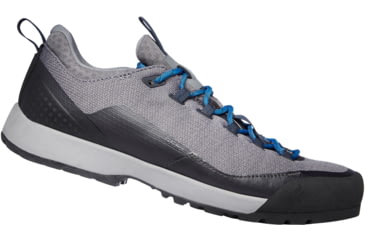 Image of Black Diamond Mission LT Approach Shoes - Mens, Nickel/Ultra Blue, 9.5 US, BD58000191280951