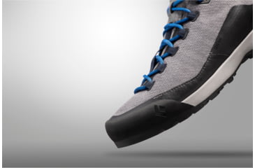 Image of Black Diamond Mission LT Approach Shoes - Mens, Nickel/Ultra Blue, 9.5 US, BD58000191280951