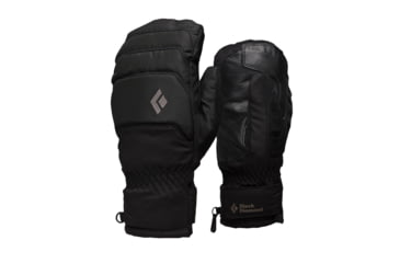 Image of Black Diamond Mission MX Mitts, Black, Small, BD8010830002SML1