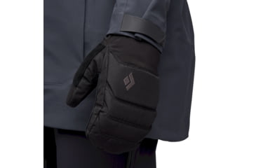 Image of Black Diamond Mission MX Mitts, Black, Medium, BD8019200002MED1
