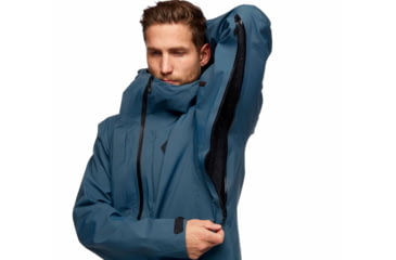 Image of Black Diamond Mission Shell - Mens, Azurite, Small, APXC844022SML1