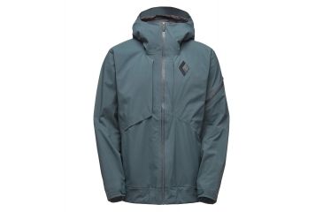 Image of Black Diamond Mission Shell Mens Ski Jackets, Adriatic, Extra Large, APXC84455XLG1
