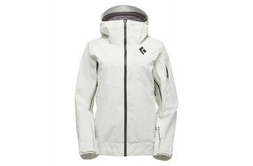 Image of Black Diamond Mission Womens Ski Shell Jacket, Quartz, Small, APEFMV050XSM1
