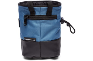 Image of Black Diamond Mojo Zip Chalk Bag, Astral Blue, Small/Medium, BD6301554002S-M1