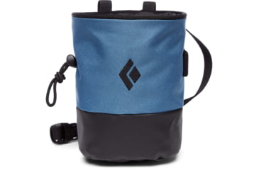 Image of Black Diamond Mojo Zip Chalk Bag, Astral Blue, Small/Medium, BD6301554002S-M1