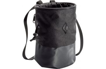 Image of Black Diamond Mojo Zip Chalk Bag-Black-S/M