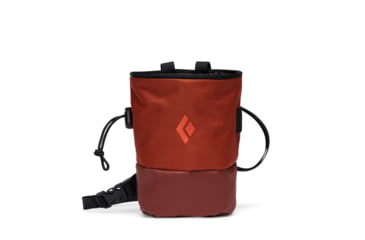 Image of Black Diamond Mojo Zip Chalk Bag, Burnt Sienna, Medium/Large, BD6301556044M-L1