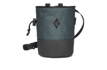 Image of Black Diamond Mojo Zip Chalk Bag, Deep Forest/Slate, Range Small - Medium, BD6301559030S-M1