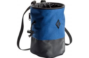 Image of Black Diamond Mojo Zip Chalk Bag-Denim-M/L