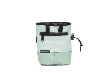 Image of Black Diamond Mojo Zip Chalk Bag, Foam Green, Small Medium, BD6301553041S_M1