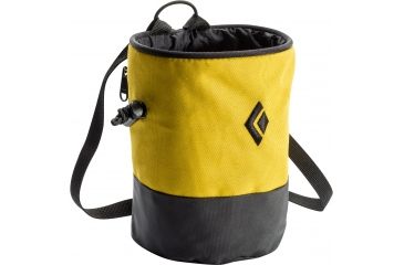 Image of Black Diamond Mojo Zip Chalk Bag-Ochre-S/M